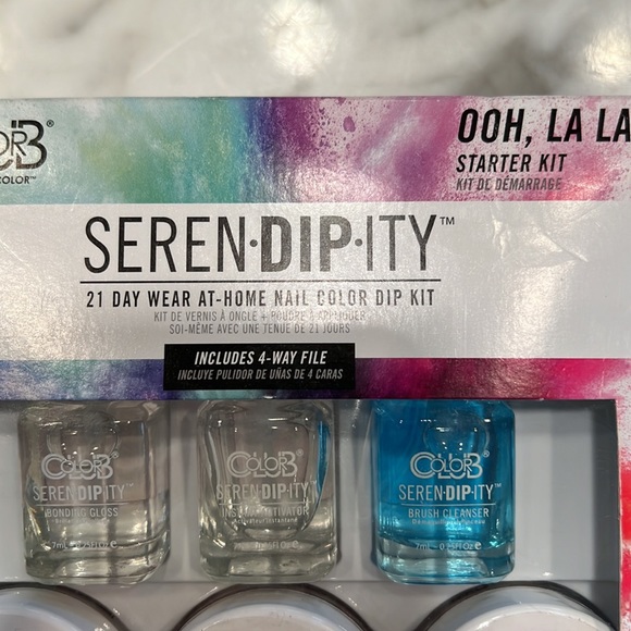 Nail dipping powder with file and brush cleaner - Picture 2 of 3